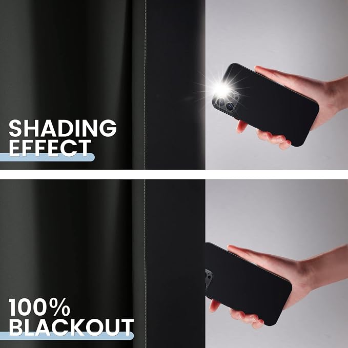SimpleHome Ombre Room Darkening Curtains - Image 3