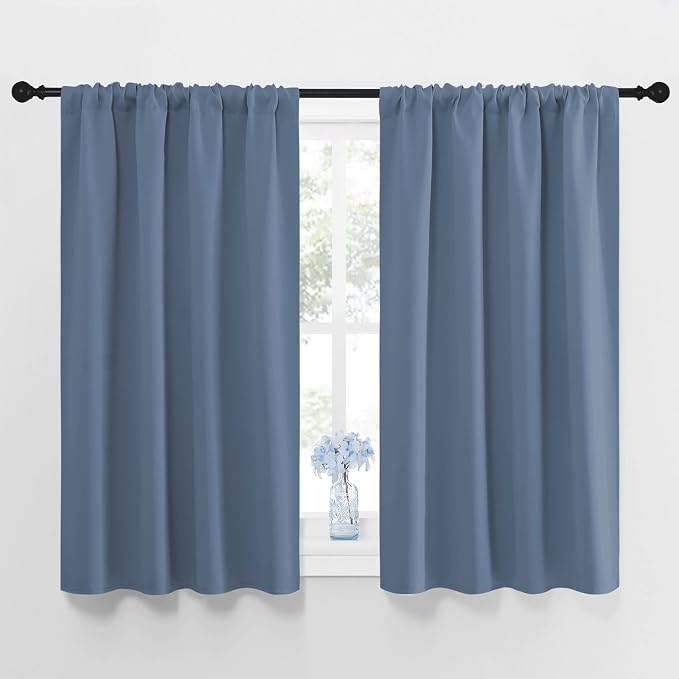 NICETOWN Blackout Curtains for Bedroom, Window Treatment Energy Saving Thermal by NICETOWN