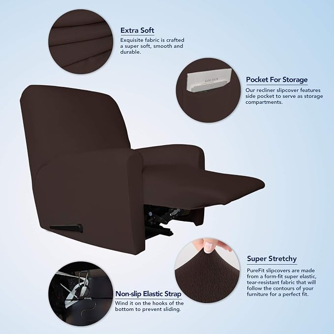PureFit Super Stretch Chair Sofa Slipcover - Image 3