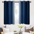 SimpleHome Ombre Room Darkening Curtains 36 inches Length by SimpleHome