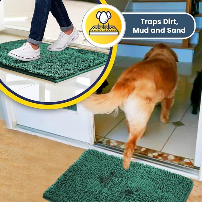 Muddy Mat® | Super Absorbent Door Mat Indoor, Microfiber Quick Dry Chenille - Image 3