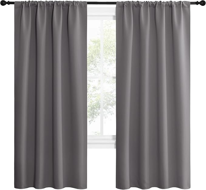 NICETOWN Blackout Curtains 72 for Office - Image 2
