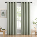 MIULEE Room Darkening Curtains Thermal Insulated Drapes Solid Window Treatment by MIULEE