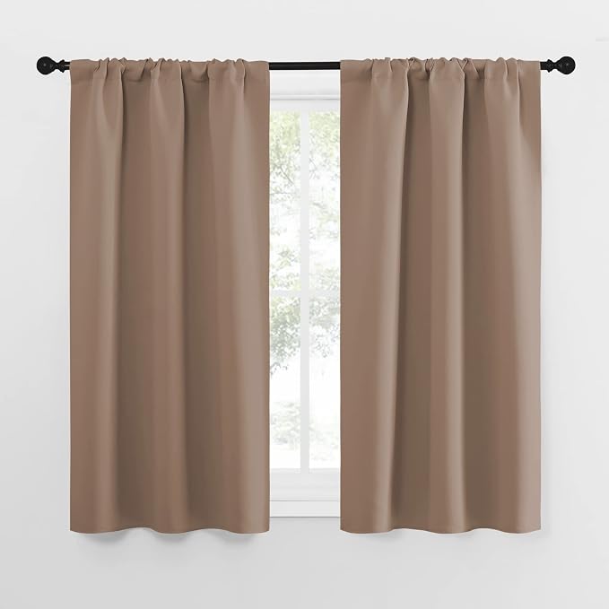 NICETOWN Kitchen Window Blackout Curtains by NICETOWN