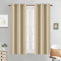 Yakamok Soft and Smooth Beige Curtains by Yakamok