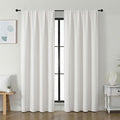Simplebrand Ava Light Beige Light Filtering Curtains by Simplebrand