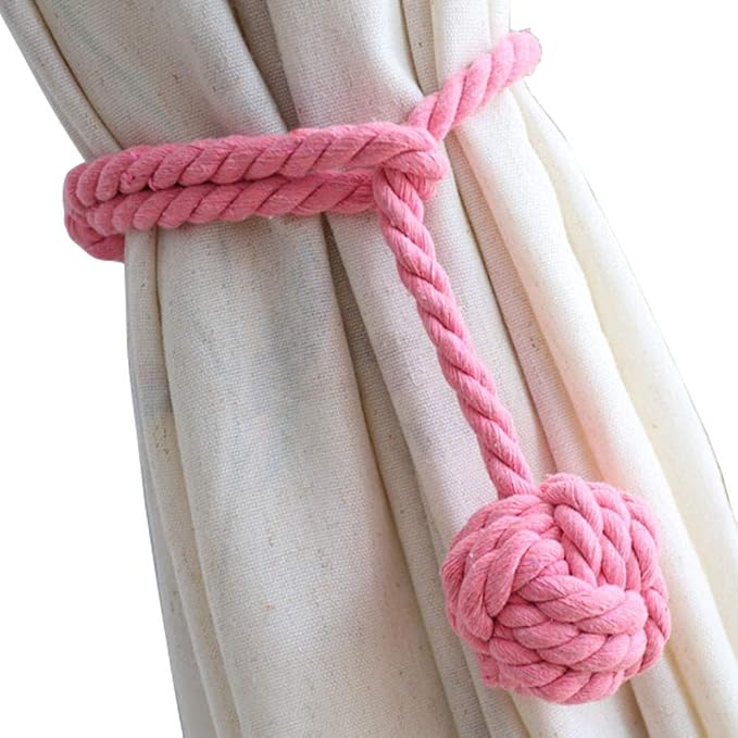 Melaluxe 2 Pack Curtain Tiebacks by Melaluxe