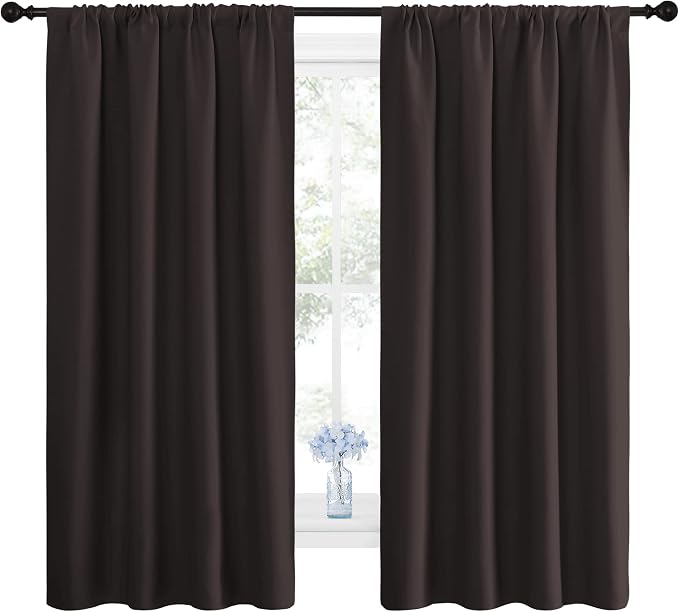 NICETOWN Blackout Curtain Panels 63 inches - Image 2