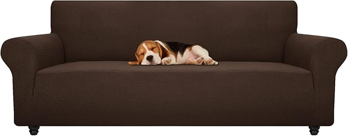 ZNSAYOTX Stretch Oversized Couch Cover Universal Sofa Covers by ZNSAYOTX