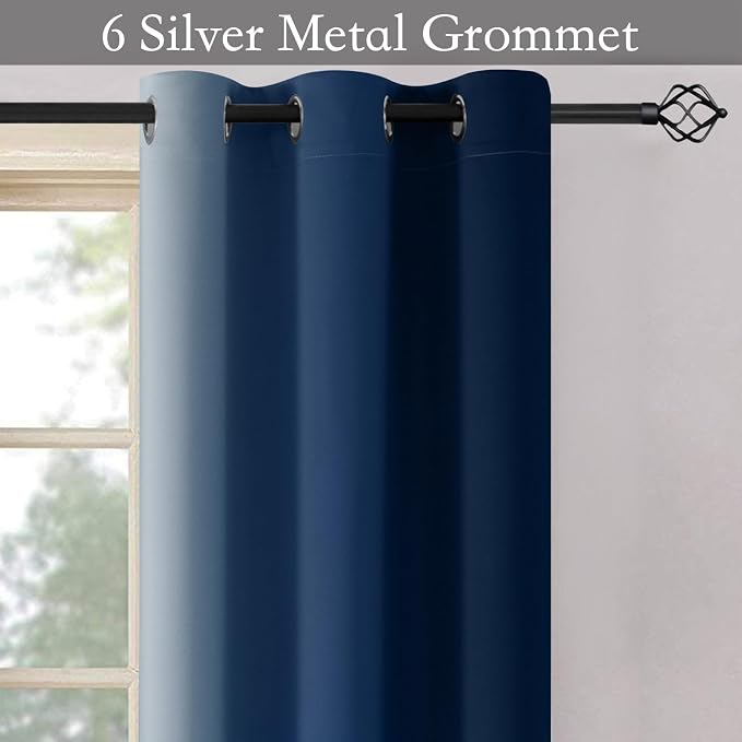 SimpleHome Ombre Room Darkening Curtains - Image 4