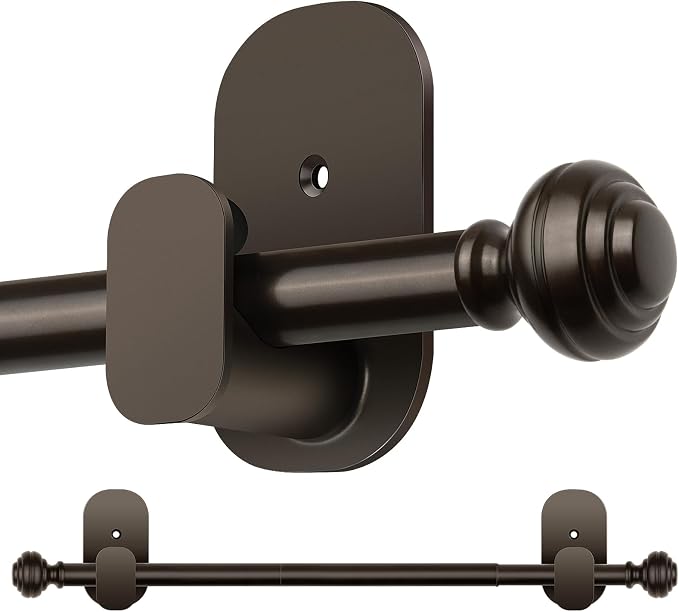 KAMANINA Curtain Rods No Drilling by KAMANINA