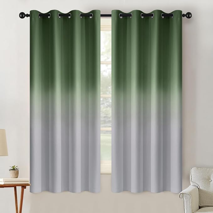 SimpleHome Ombre Room Darkening Curtains by SimpleHome