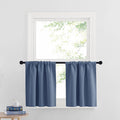 RYB HOME Cafe Blackout Curtains 24 inch Length, RV Curtains by RYBHOME