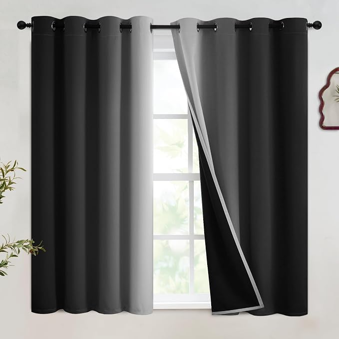 SimpleHome Ombre Room Darkening Curtains by SimpleHome