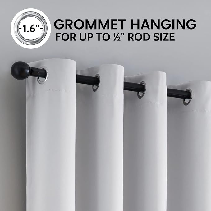 SimpleHome 100% Blackout Curtains - Image 5