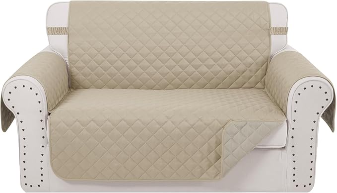 Reversible Loveseat Sofa Covers Couch Cover Furniture Protector by LuxshareHome