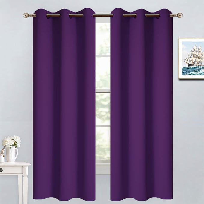 Yakamok Blackout Curtains Room Darkening Thermal Insulated by Yakamok