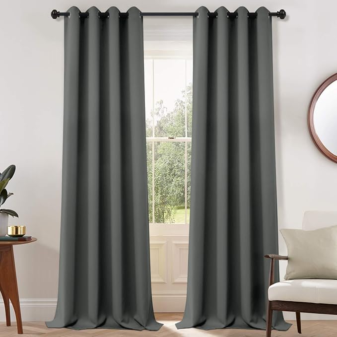 Yakamok Blackout Curtains Room Darkening Thermal Insulated by Yakamok