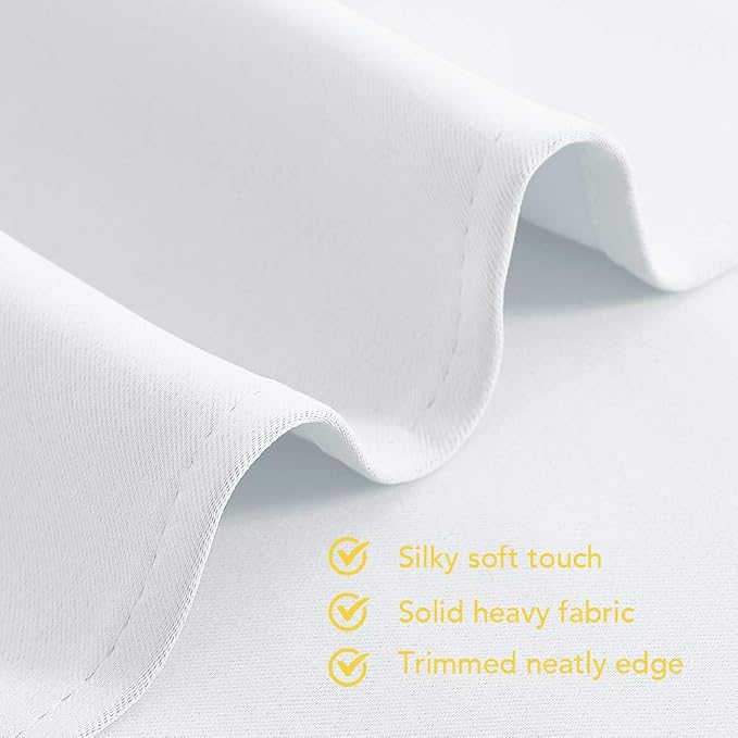 NICETOWN White Room Darkening Draperies and Curtains, 34 by 70 Inch, Home - Image 5