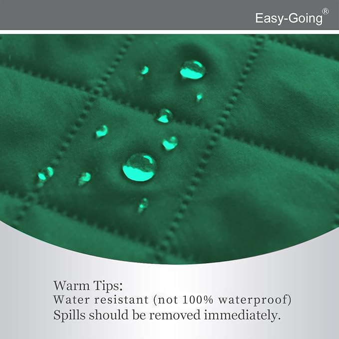 Easy-Going Recliner Chair Slipcover Reversible Sofa Cover Water Resistant Couch - Image 4