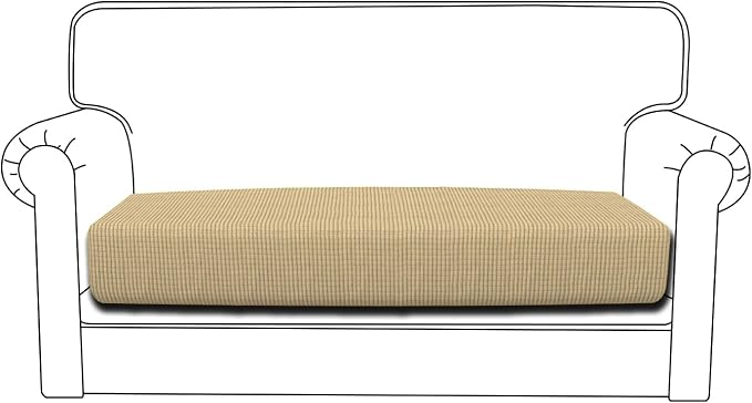 Easy-Going Stretch Loveseat Cushion Cover Sofa Cushion Furniture Protector Sofa by Easy-Going