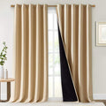 NICETOWN Thermal Insulated 100% Blackout Curtains, Sound Proof Drapes by NICETOWN