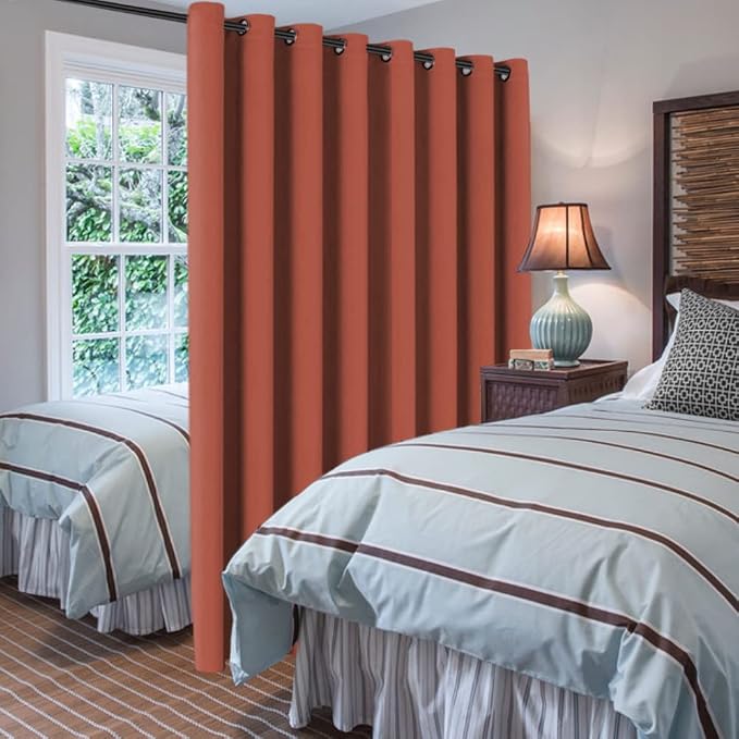 H.VERSAILTEX Blackout Patio Curtains 100 x 96 Inches - Image 2