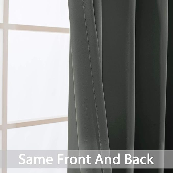 Yakamok Blackout Curtains Room Darkening Thermal Insulated - Image 5