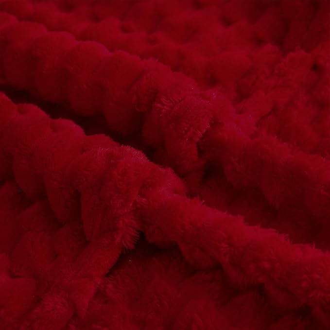 Red Throw Blanket 50"×70" inches Gifts - Image 6