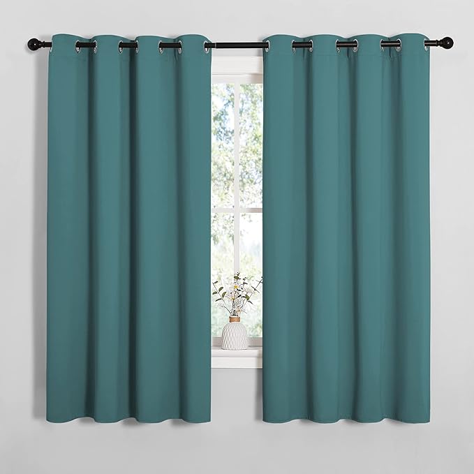 NICETOWN Bedroom Curtain Panels Blackout Draperies, Thermal Insulated Solid by NICETOWN