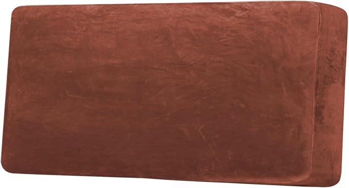 H.VERSAILTEX Velvet Stretch Individual Couch Cushion Cover Plush Cushion by HVERSAILTEX