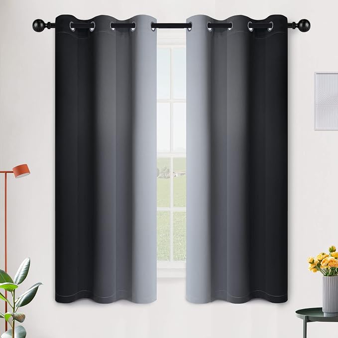 SimpleHome Ombre Room Darkening Curtains by SimpleHome