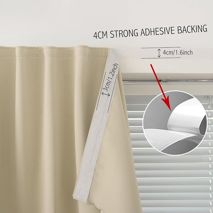 Self Adhesive Portable Blackout Curtains - Image 8