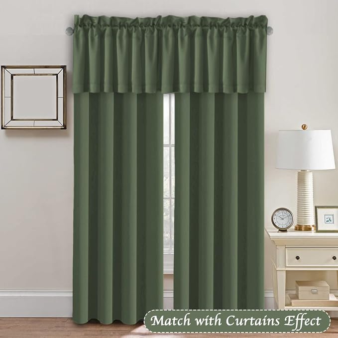 H.VERSAILTEX Blackout Curtain Valances - Image 3