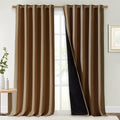 NICETOWN 100% Blackout Blinds, 70 inches x 108 inches, Laundry Room Decor by NICETOWN