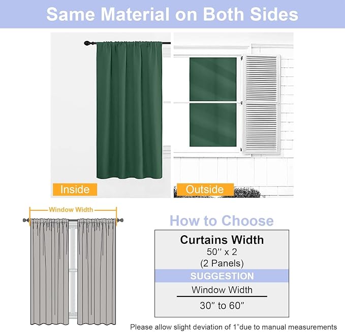 Simplebrand Blackout Extra 10ft Curtains - Image 8