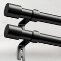 IFELS 2 Pack Heavy Duty Curtain Rods by IFELS