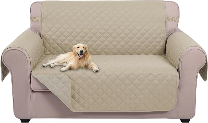 U-NICE HOME Loveseat Sofa Cover Reversible Couch Cover by U-NICEHOME