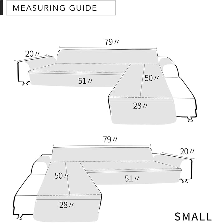 Easy-Going L Shape Sofa Slipcover - Image 6