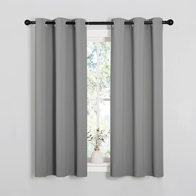 NICETOWN Bedroom Curtains Blackout Drapery Panels, Three Pass Microfiber by NICETOWN