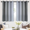 SimpleHome Ombre Room Darkening Curtains 36 inches Length by SimpleHome