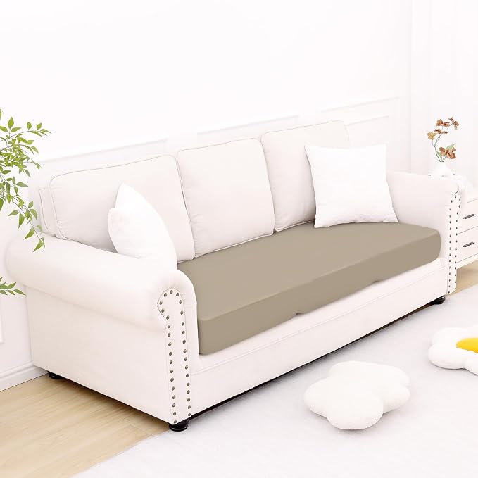 Smiry Printed Couch Cushion Covers, Stretch Soft Couch Covers - Image 5