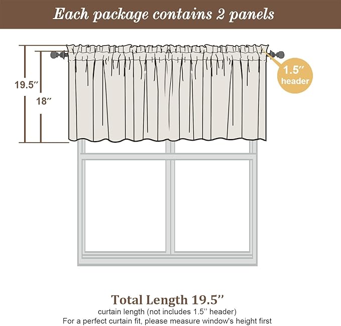 Chyhomenyc Black Sheer Valances - Image 4