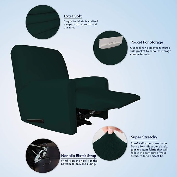 PureFit Super Stretch Chair Sofa Slipcover - Image 3