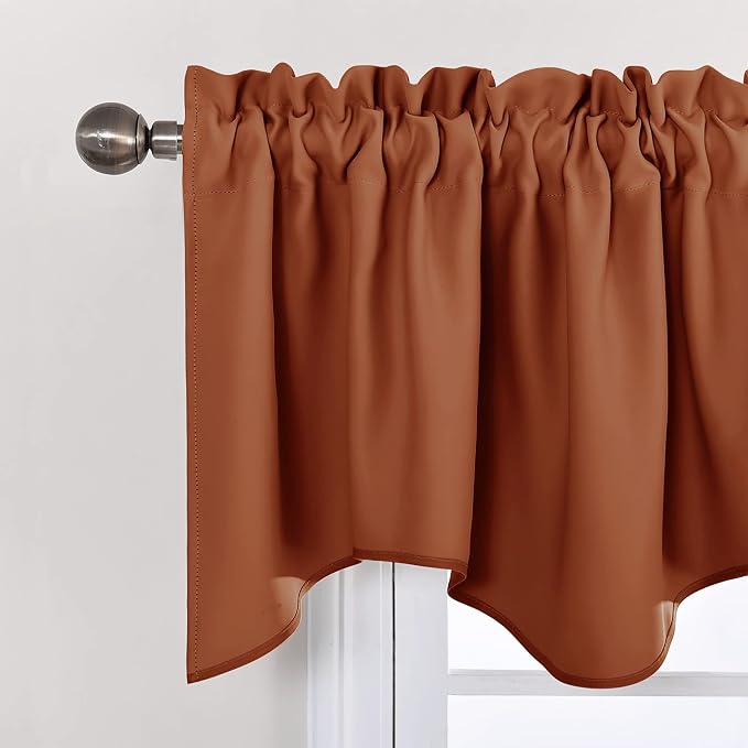 NICETOWN Farmhouse Valance for Kitchen Window - Image 4