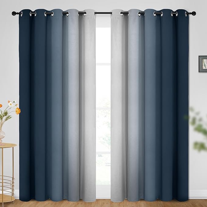 SimpleHome Ombre Room Darkening Curtains by SimpleHome
