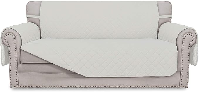 Easy-Going Sofa Slipcover Reversible Loveseat Sofa Cover Couch Cover by Easy-Going