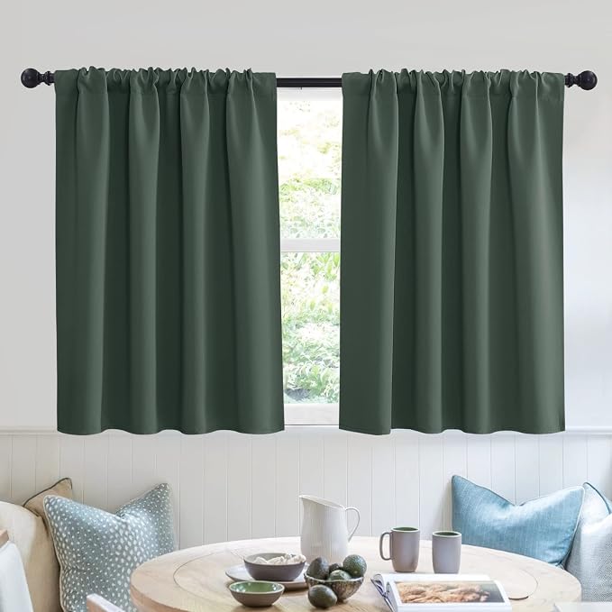 RYB HOME Short Blackout Curtains by RYBHOME