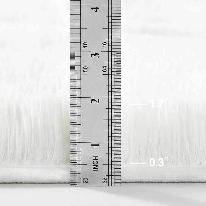 Large Shag Area Rugs 5 x 8, Plush Fuzzy Rugs - Image 6