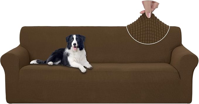 U-NICE HOME 4 Seater Stretch Couch Cover Sofa Cover Washable Sofa Slipcover by U-NICEHOME